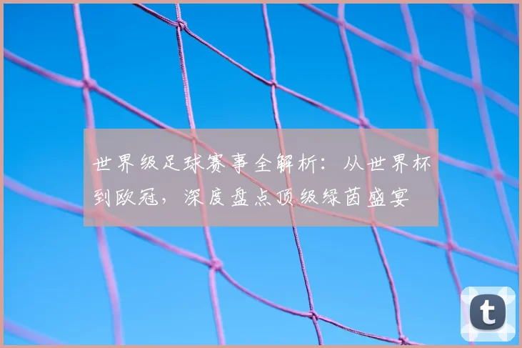 世界级足球赛事全解析：从世界杯到欧冠，深度盘点顶级绿茵盛宴